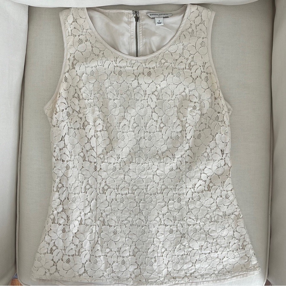 Banana Republic Women’s Lace Tank Top